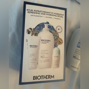 COPY - COPY - Biotherm body kit in box
